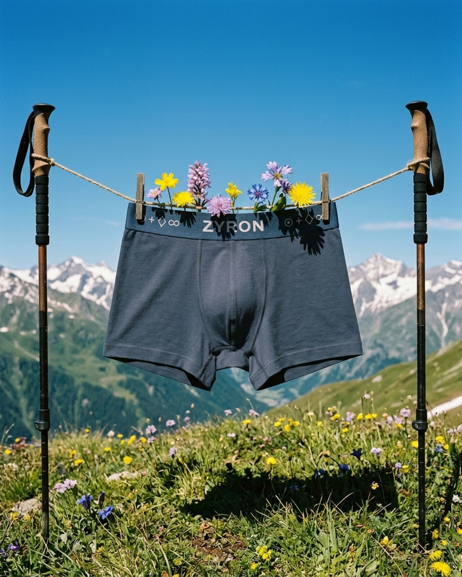 ZYRON ELITE MicroModal + Lyocell Stretch Trunk – Midnight Slate | Premium Men's Underwear - Image 7