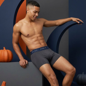 ZYRON Micro Modal Elastane Stretch Trunk – Dark Charcoal Grey Premium Men’s Underwear5